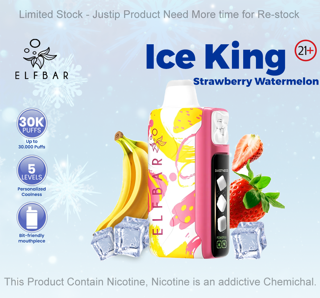 Elfbar Ice King Strawberry Banana